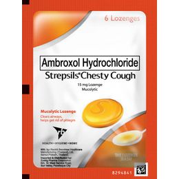 Strepsils Chesty Cough Lozenges - Pack of 6s
